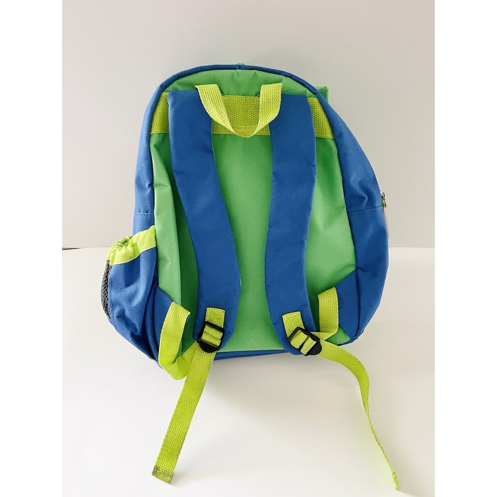 Skip Hop Zoo Rhinoceros Backpack - Green/Blue‎ - Picture 2 of 2